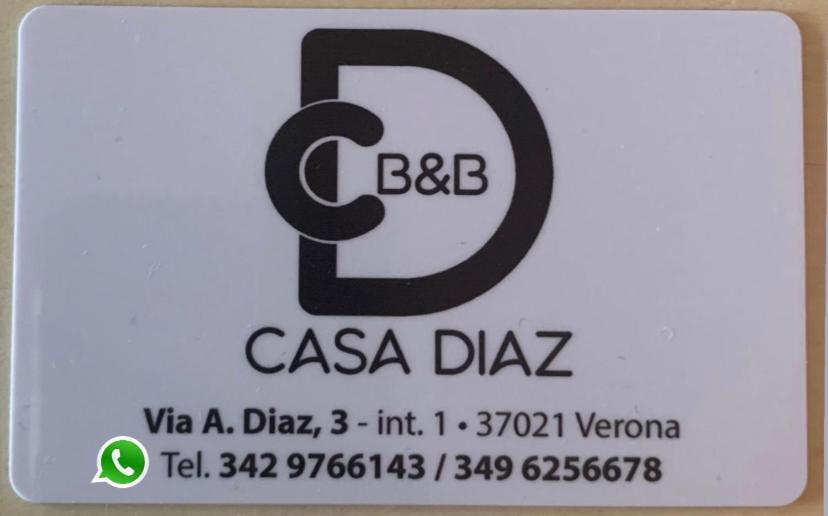 B&B Casa Diaz Βερόνα Εξωτερικό φωτογραφία